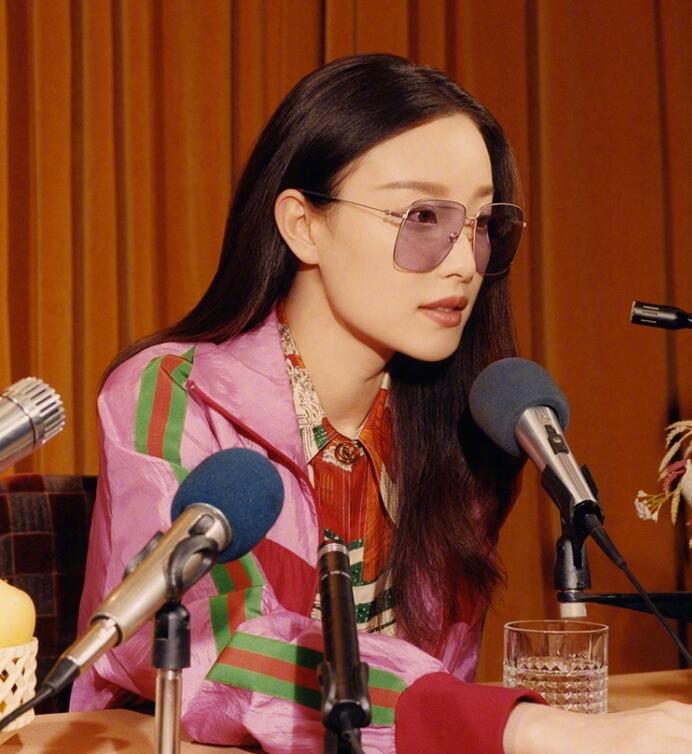 真人間Gucci Girl拍攝眼鏡大片，倪妮居然這么“方”？