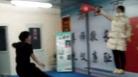 河北邢臺花郎跆拳道空翻特技培訓(xùn)學(xué)校，腿法超高540后旋