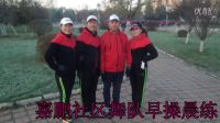 小城故事欄目組走進(jìn)嘉鵬社區(qū)舞隊(duì)