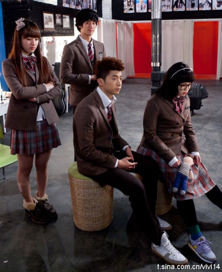追夢(mèng)高中  《dream high》幕后花絮照