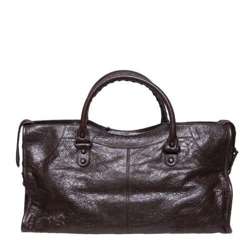 Balenciaga/巴黎世家 女士純色羊皮中號(hào)提挎兩用包 168028 D94JT 2065