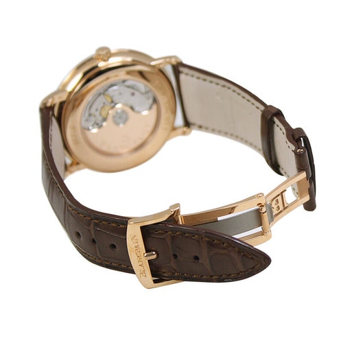 BLANCPAIN/寶珀Villeret系列男式自動機械腕表6651-3642-55B