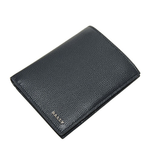 BALLY/巴利 男士深藍(lán)色牛皮短款對折錢夾 NAKRANS 07