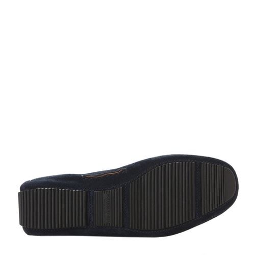 Bottega Veneta/葆蝶家 藏藍(lán)色麂皮男士平底鞋休閑鞋 308160 VFCA1 4030
