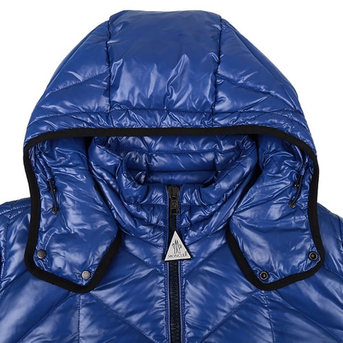 Moncler/蒙克萊 鵝絨 千鳥格男士連帽羽絨服 男士外套