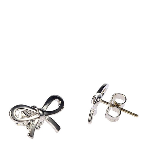 Tiffany & Co 蒂芙尼 迷你蝴蝶結(jié)穿針耳釘 161031