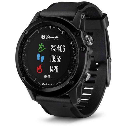 Garmin/佳明Fenix3 HR飛耐時(shí)3 HR 中文藍(lán)寶石DLC 光電心率GPS登山跑步運(yùn)動(dòng)手表