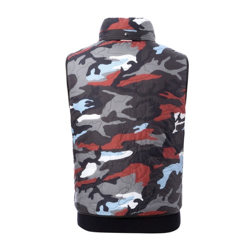 Moncler/蒙克萊 男士外套 立領(lǐng)迷彩隱藏式風(fēng)帽男士長(zhǎng)袖羽絨馬甲