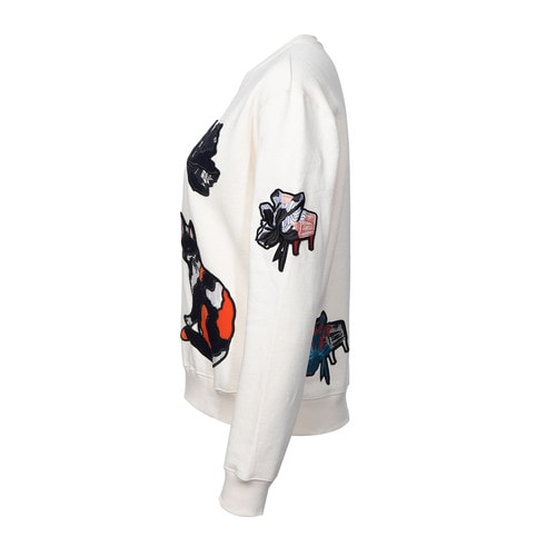 MSGM/MSGM 刺繡小貓圖案 女士衛(wèi)衣 2141MDM136-164790