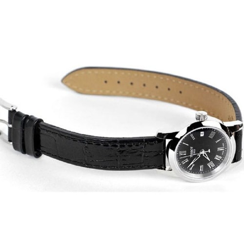 TISSOT/天梭手表 夢(mèng)幻系列石英皮帶女士手表T033.210.16.053.00（全球聯(lián)保）
