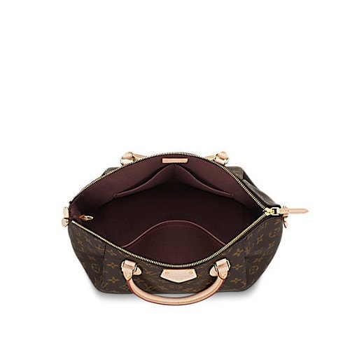 Louis Vuitton/路易威登 老花經(jīng)典帆布/配皮女士手提包/配長肩帶 M48814