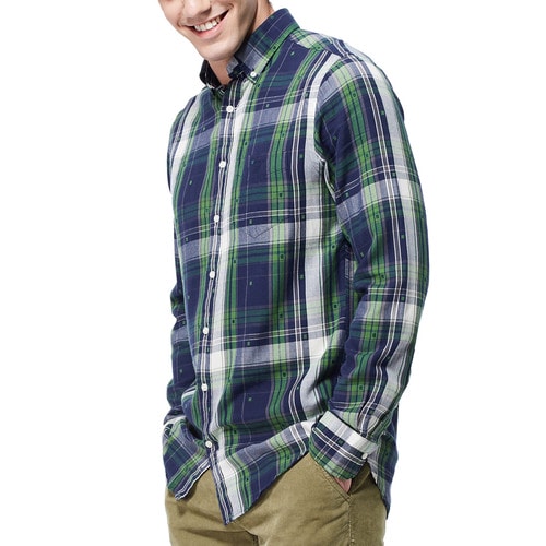 GANT/甘特 男士襯衫格子長(zhǎng)袖襯衫 342904