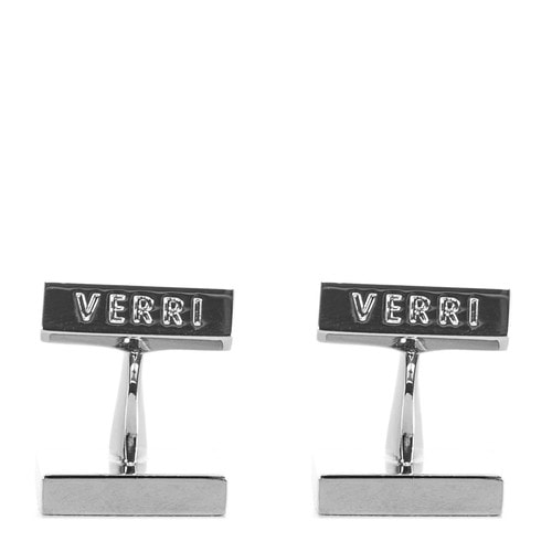 VERRI/VERRI 黑色V字高檔時尚袖扣 材質:金屬,