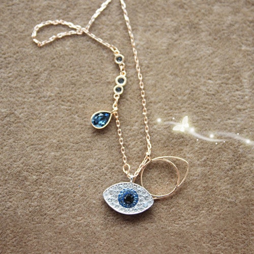 Swarovski/施華洛世奇 惡魔之眼鎖骨項鏈 5172560