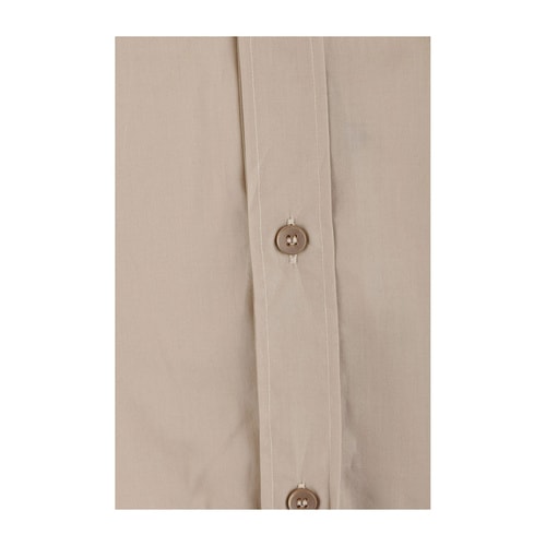 Dolce&Gabbana/杜嘉班納 淺卡其色商務(wù)長袖男士襯衫G5CB4TFU5K8M0299
