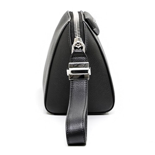 Givenchy/紀梵希 女士黑色羊皮木紋手拿包BC06826012 001