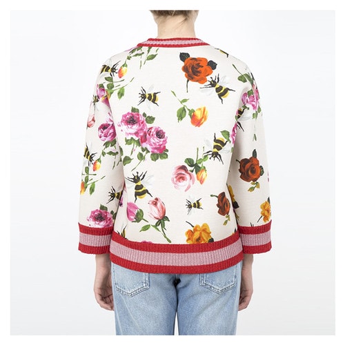 GUCCI/古馳 女士豐富圖案印花純棉衛(wèi)衣 AL