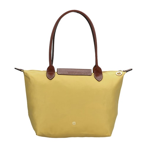 Longchamp/瓏驤 女士長柄尼龍折疊包 2605 咖喱色