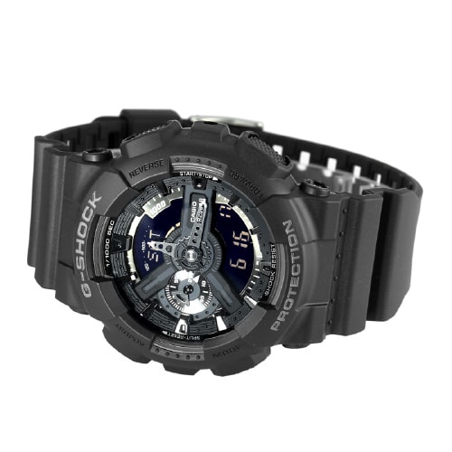 CASIO/卡西歐手表G-shock系列時(shí)尚運(yùn)動(dòng)多功能石男表GA-110-1B
