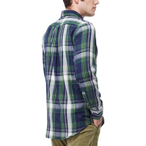 GANT/甘特 男士襯衫格子長(zhǎng)袖襯衫 342904