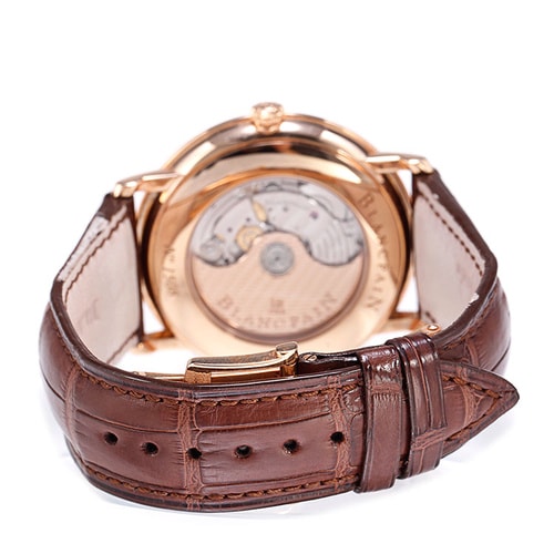BLANCPAIN/寶珀 villeret系列男士機(jī)械腕表6653-3630-55B
