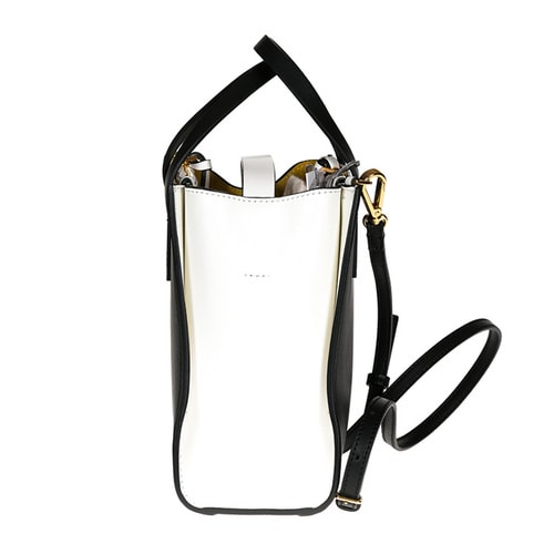 【包郵包稅】MARNI/瑪尼 女士 真皮 logo點(diǎn)綴 經(jīng)典 手提包 NI