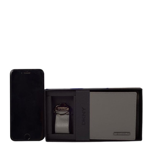 DKNY/唐娜 凱倫 牛皮 男士短款錢包錢夾禮盒裝 BOXSET006-030