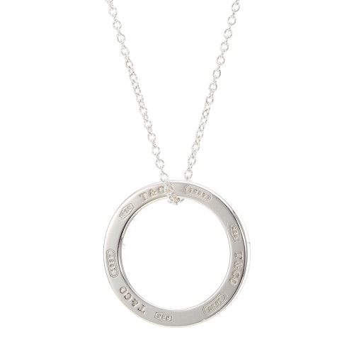 Tiffany & Co./蒂芙尼 925純銀1837圈形單環(huán)中號項(xiàng)鏈 TCDZ0044