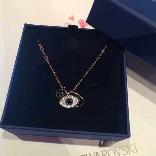 Swarovski/施華洛世奇 惡魔之眼鎖骨項鏈 5172560
