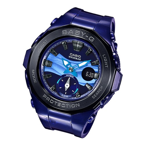 CASIO/卡西歐手表女夏日沙灘主題女士石英表運(yùn)動(dòng)女表BGA-220B-2APR