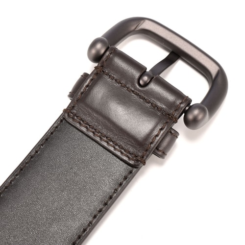 Bottega Veneta(葆蝶家) 深棕色皮質編織腰帶100#