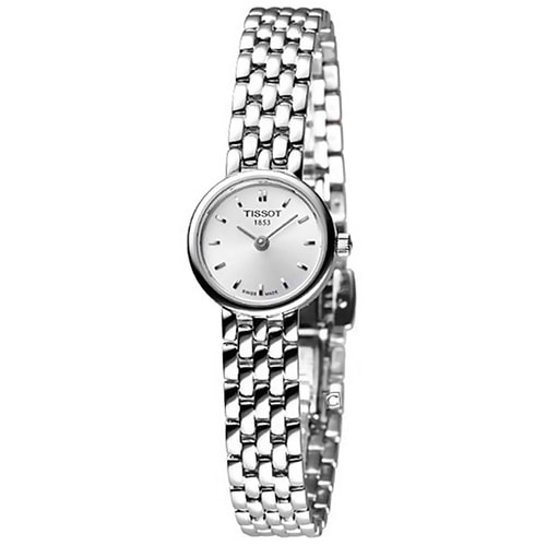 TISSOT/天梭手表 T-LADY系列時(shí)尚休閑鋼帶石英女表T058.009.11.031.00