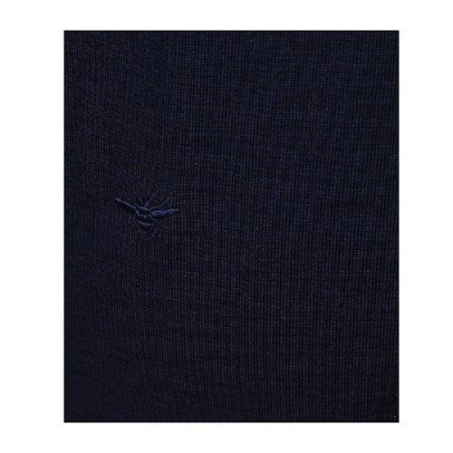 DIOR/迪奧 秋冬新款 羊毛 男針織衫 藏藍(lán)色 M